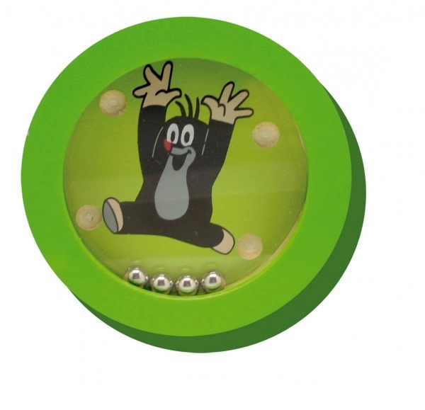 Krtku, vise juste ! jeu casse-tête bois 7,5cm