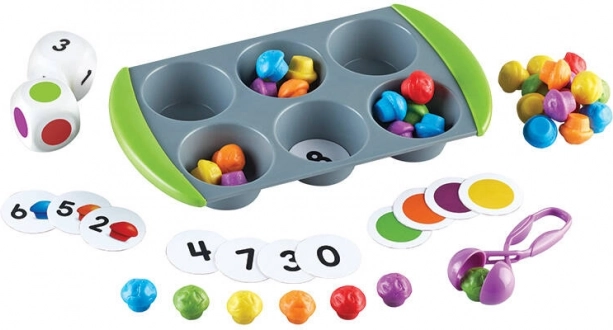 Ensemble d’activités mathématiques Mini Muffin Match Up de Learning Resources