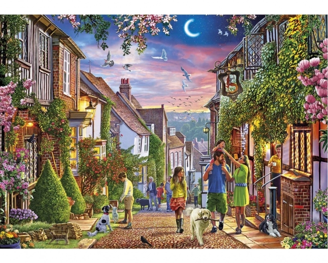 GIBSONS Puzzle Mermaid Street, Rye 1000 pièces