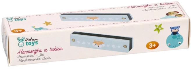 Harmonica avec renard