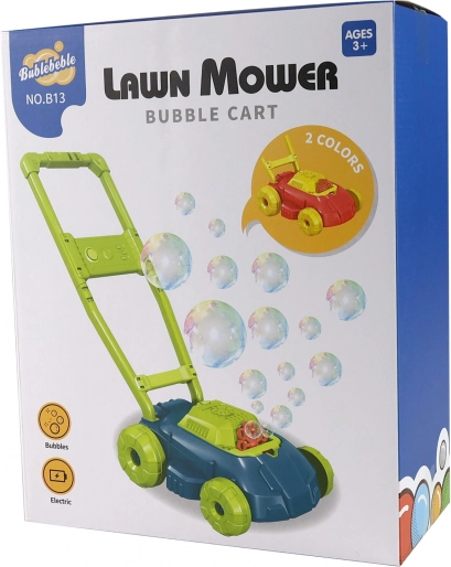 Tondeuse à gazon pour enfants avec bulles et son