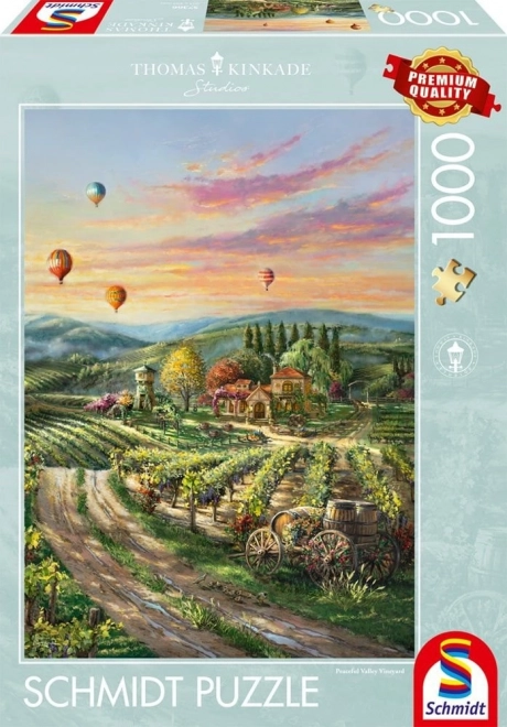 Schmidt puzzle Vignoble Tranquille 1000 pièces