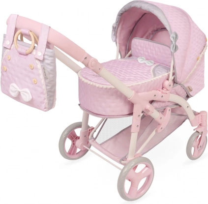 Poussette pliable pour poupées 3 en 1 avec sac de transport Sophie 75 cm