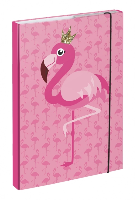 BAAGL 5 SET Zippy Flamant rose: cartable, trousse, sac, chemise, boîte