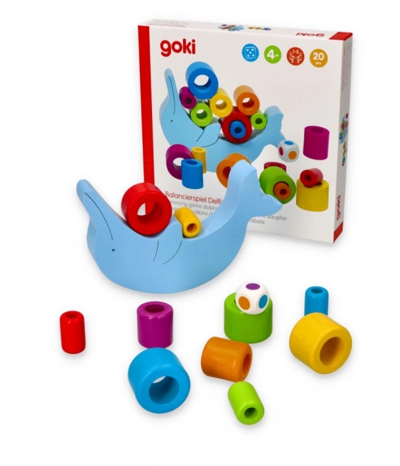 Jeu d'équilibre dauphin