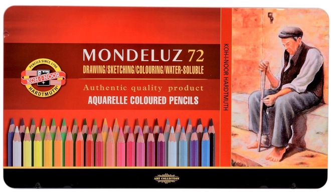 Crayons aquarelle Mondeluz 72 pcs