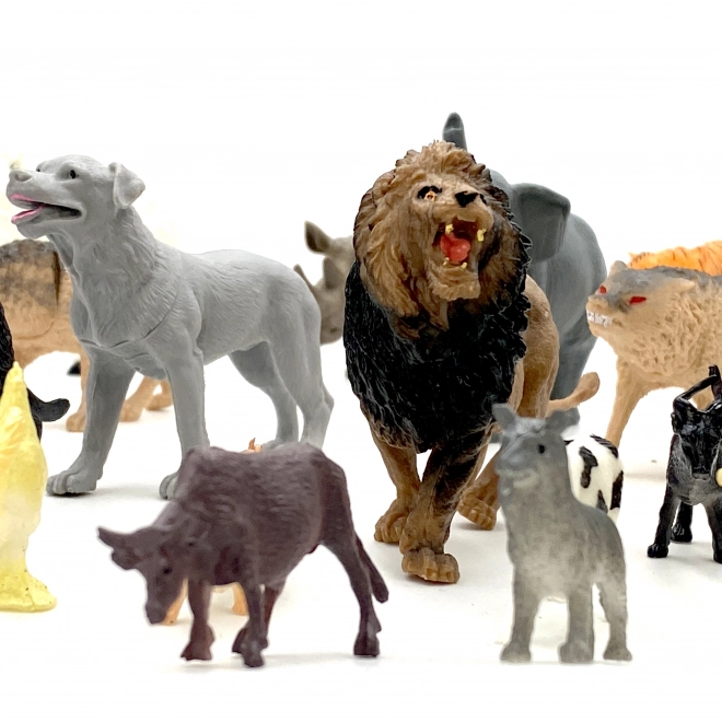 Ensemble d'animaux WOOPIE XXL 58 pcs