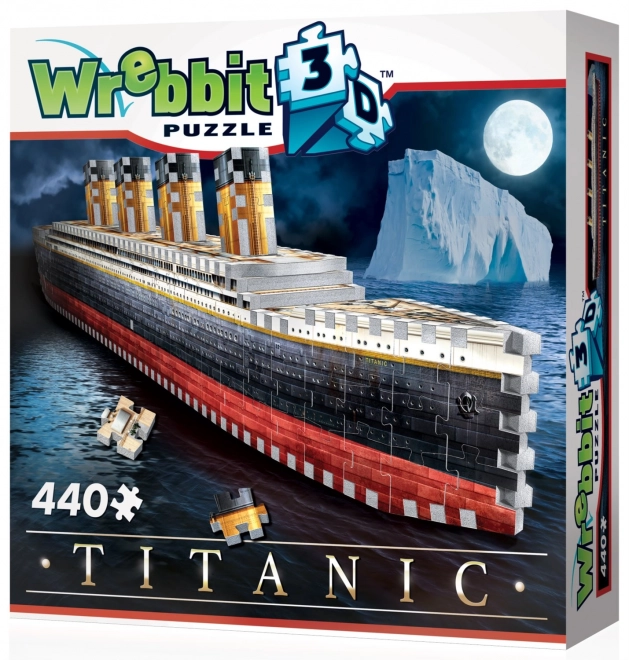 Puzzle 3D Titanic de Wrebbit, 440 pièces