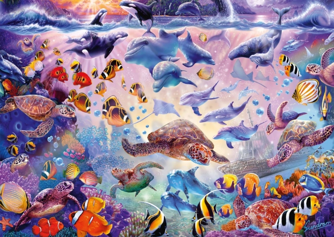 Puzzle Océan Majestueux 1000 pièces
