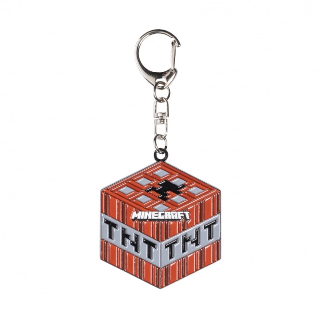 Porte-clés en métal Minecraft 6 pièces dans un coffret Deluxe