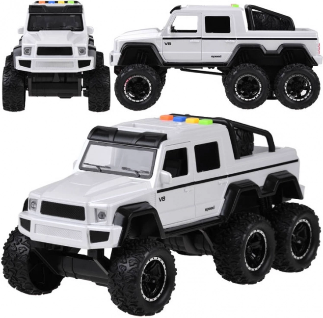 Pickup tout-terrain pour enfants à six roues avec lumières et sons WENYI