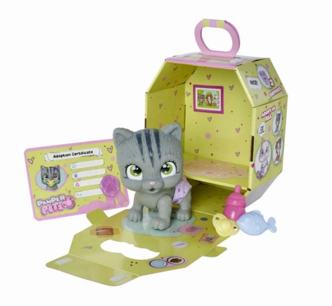 Chaton PAMPER PETZ avec couche