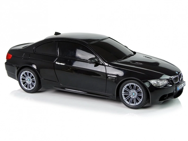BMW M3 voiture télécommandée noire 2.4G télécommande volant 1:18 lumières sonores