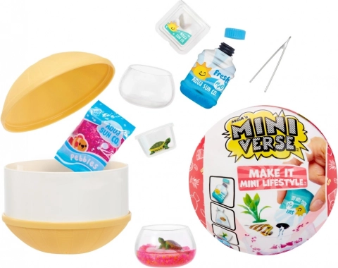 MGA's Mini Verse Make It Mini Lifestyle – mini coffret de collection Série 1 (boule surprise)