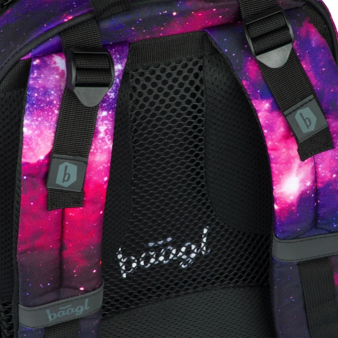BAAGL Sac à dos scolaire Skate Galaxy