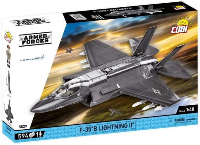 Chasseur F-35B Lightning II kit de construction 594 pièces