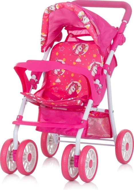 CHIPOLINO Poussette de sport pour poupées Dolly Unicorns