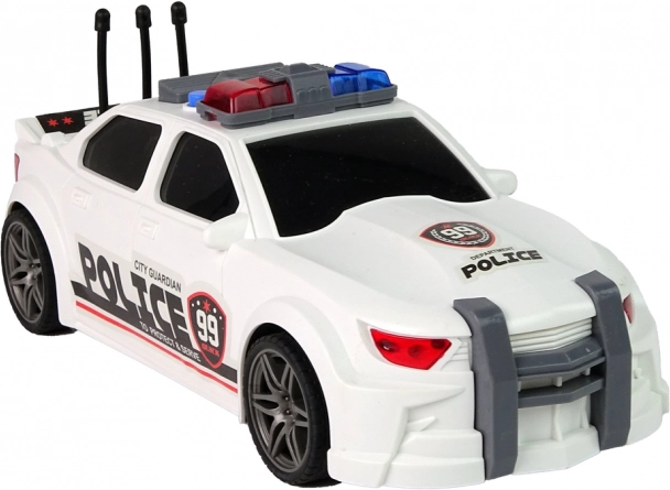 Design de police détaillé à l’échelle 1:16
