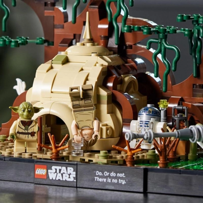 Entraînement Jedi sur la planète Dagobah – Diorama LEGO Star Wars