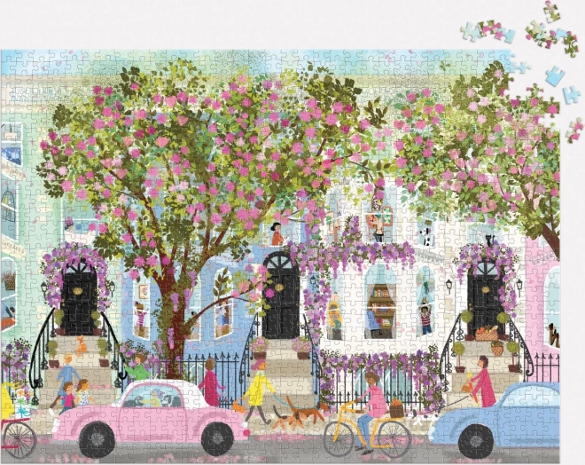 Puzzle Terrasse Printanière 1000 pièces Galison