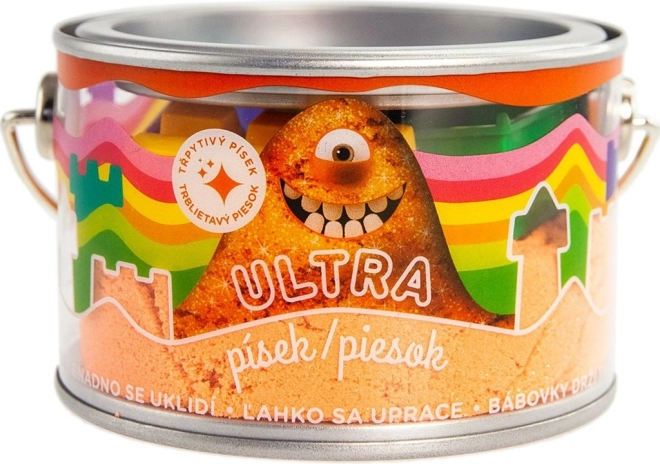 Ultra sable avec paillettes – orange 200 g