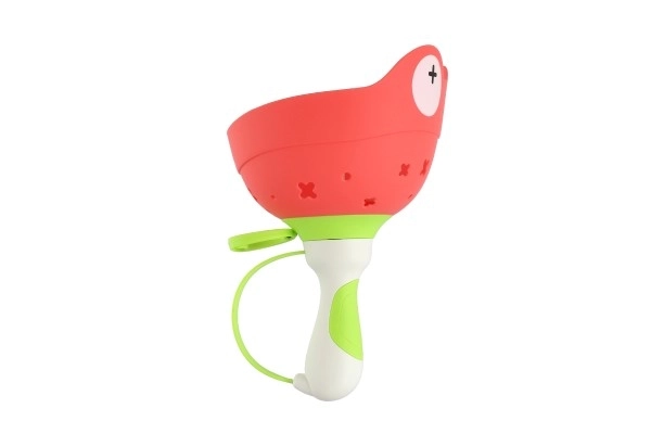 Disque volant 6pcs grenouille plastique 22cm + lanceur en boîte 14x15x11cm