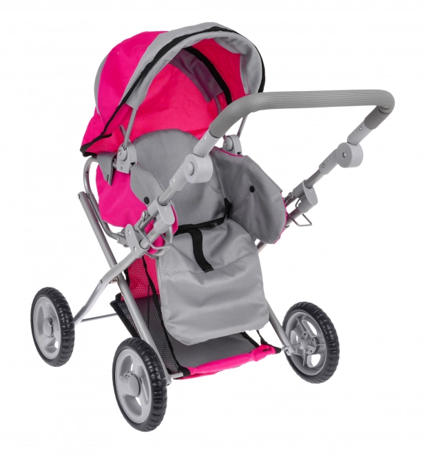 Poussette rose 2 en 1