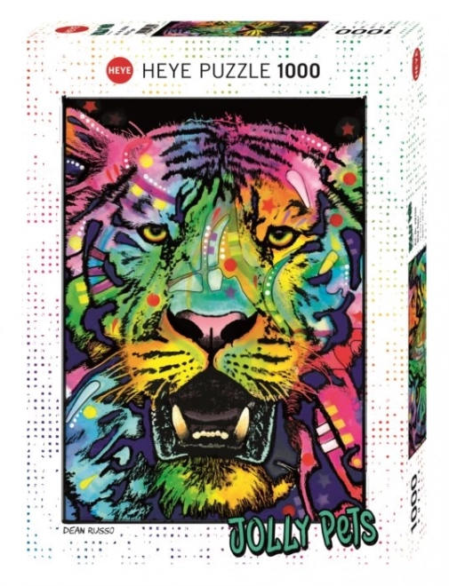Puzzle Jolly Pets : tigre sauvage