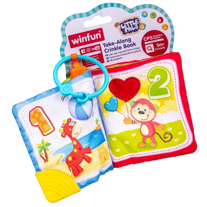 Petits compagnons anneau de dentition avec livre