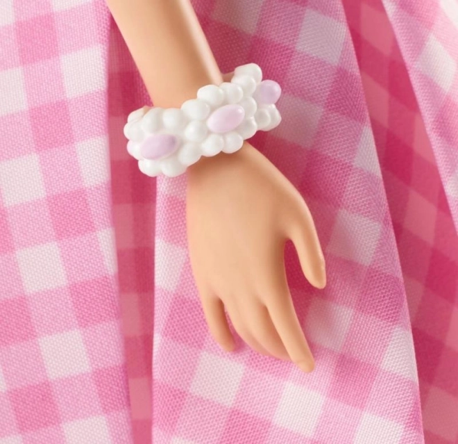 Poupée de film Barbie Margot Robbie en Barbie avec robe rose