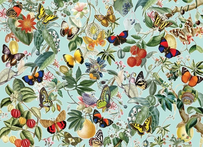 Puzzle Fruits et Papillons 1000 pièces Cobble Hill
