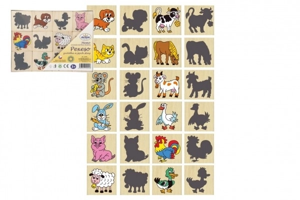 Pexeso Animaux et leurs ombres