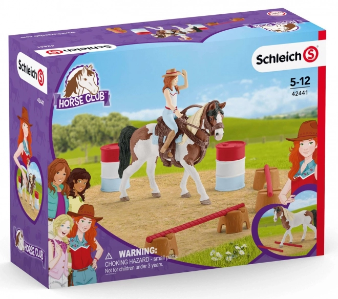 SCHLEICH Horse Club® 42441 Hannah et ensemble d'équitation western