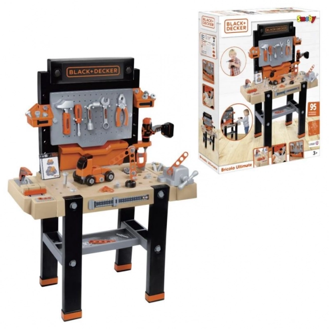 Bureau de travail pour enfants Black+Decker Bricolo Ultimate