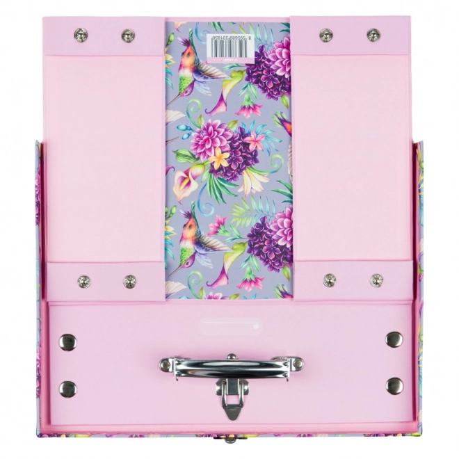 BAAGL Valise scolaire pliable Kolibri avec ferrures