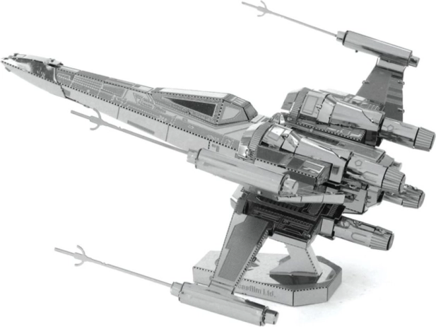 Modèle 3D en métal STAR WARS : X‑Wing de Poe Dameron
