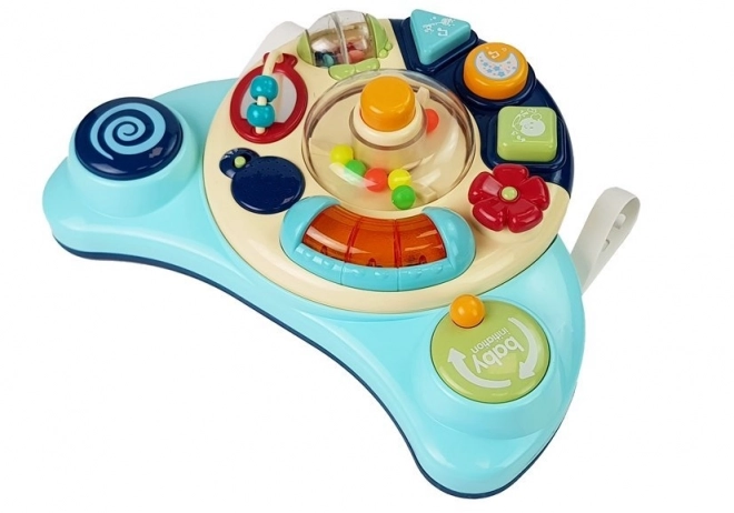 Panneau interactif Jouet musical Sons d'animaux Bleu