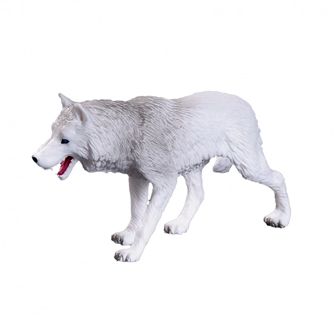 Figurine réaliste de loup arctique