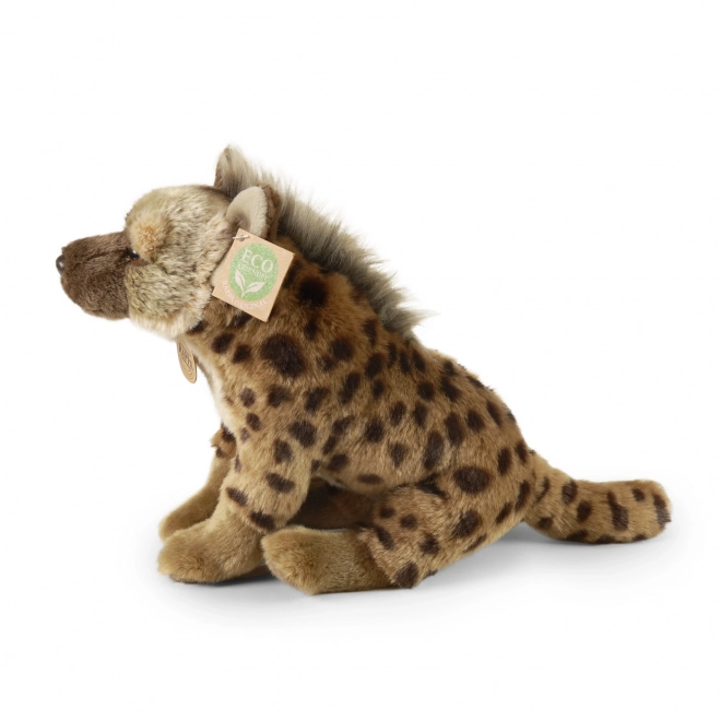 Hyène en peluche en matériaux éco 27 cm