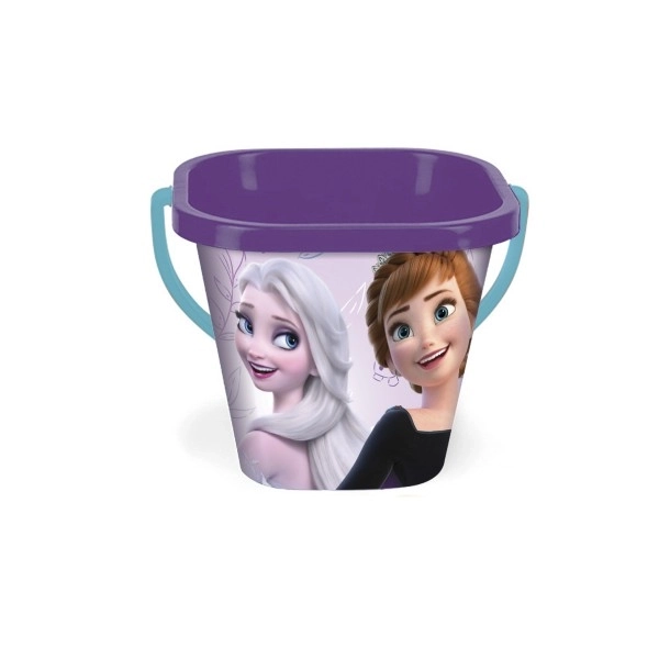 Seau Carré Disney 2L plastique mélange de types 19x17cm Wader