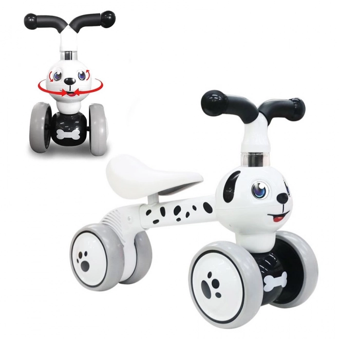 ECOTOYS Trotteur Chien blanc