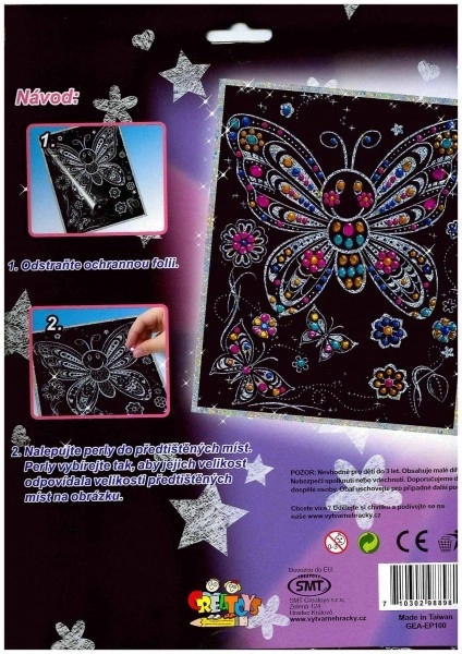 ARTLOVER Tableau de Perles Chouettes 20x25 cm