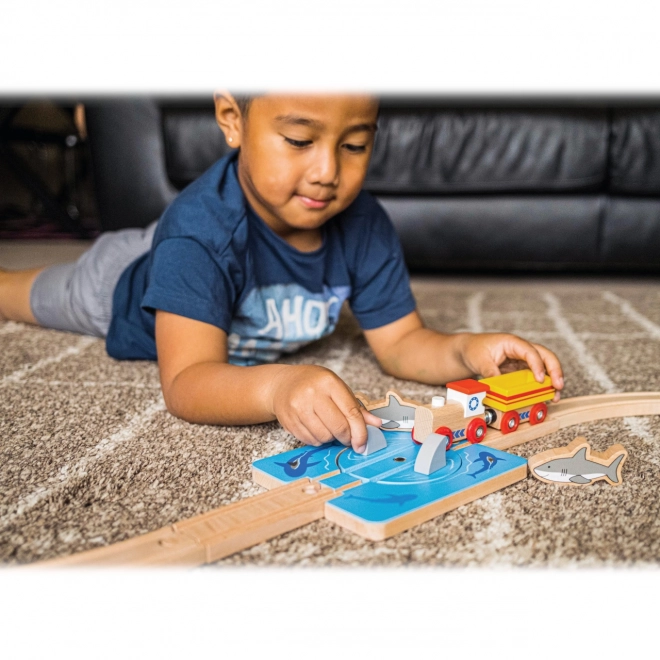Bigjigs Rail Tourmenté par les requins