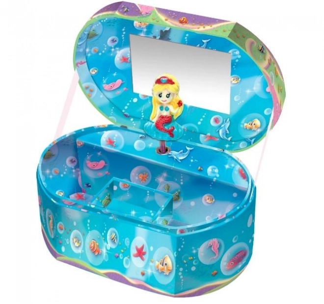 Boîte à musique ovale Pecoware - Sirène
