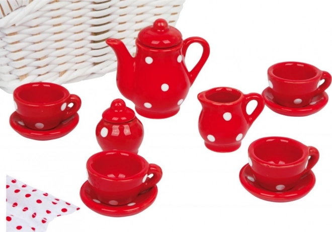Petit panier de pique-nique Tina 17 pièces