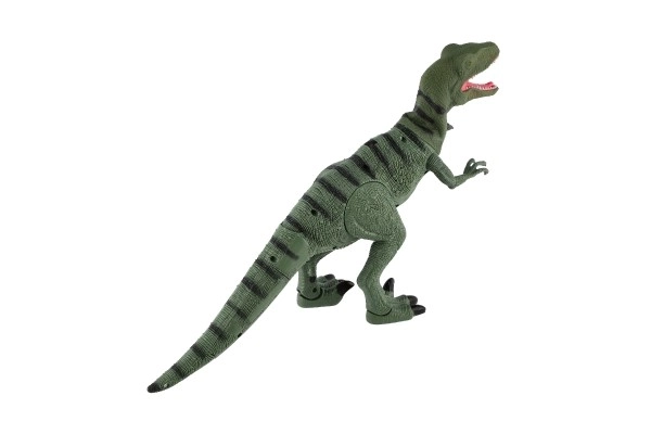Vélociraptor IC en plastique marchant 50 cm sur piles avec son et lumière dans une boîte de 53x32,5x12cm