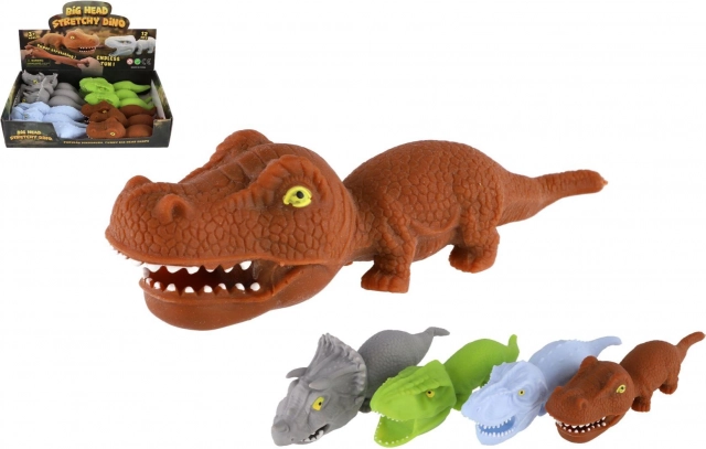 Dinosaure antistress à presser avec sable 18 cm