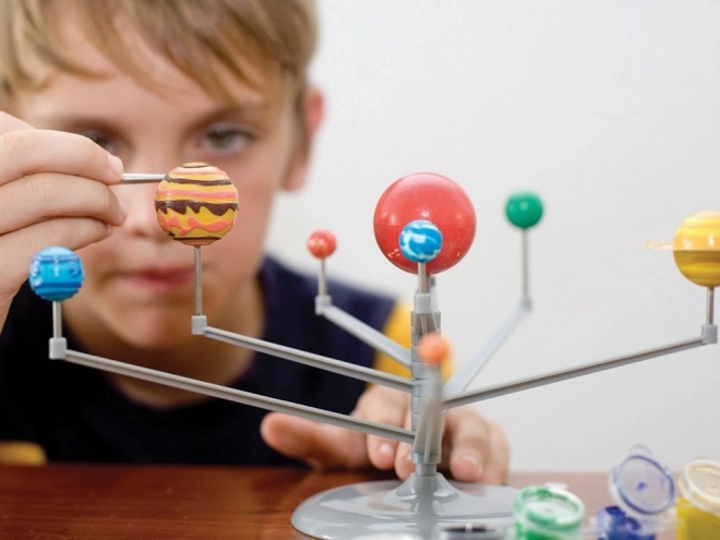 Kit éducatif de peinture du système solaire 3D