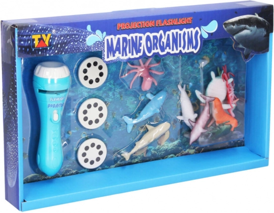 Projecteur avec animaux - Mer