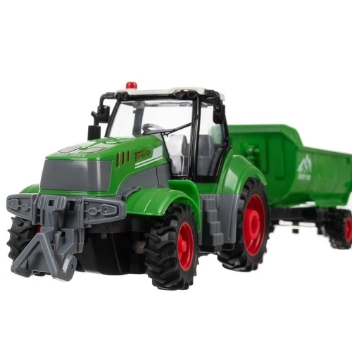 Tracteur télécommandé Kruzzel avec remorque